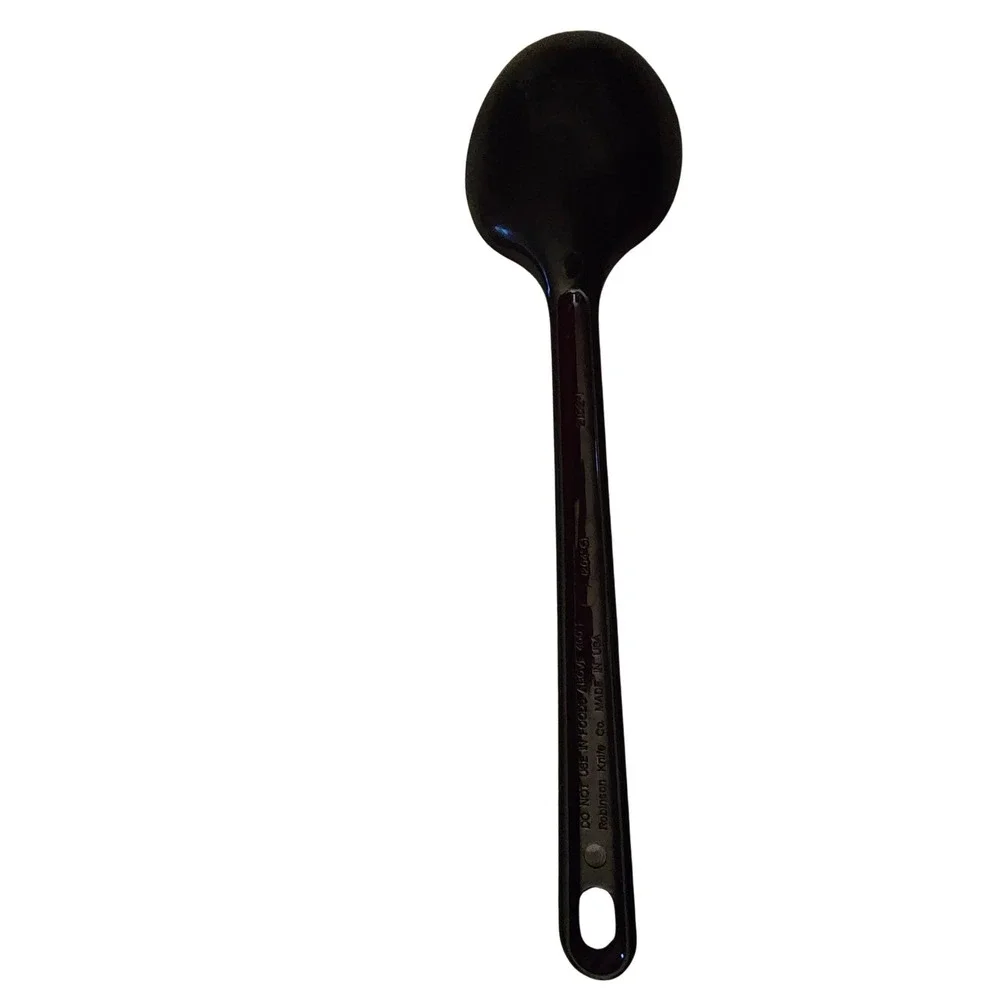 Vintage Robinson‎ Knife Co Ultratemp Nylon Kitchen Spoon Plum Heat Resistant USA